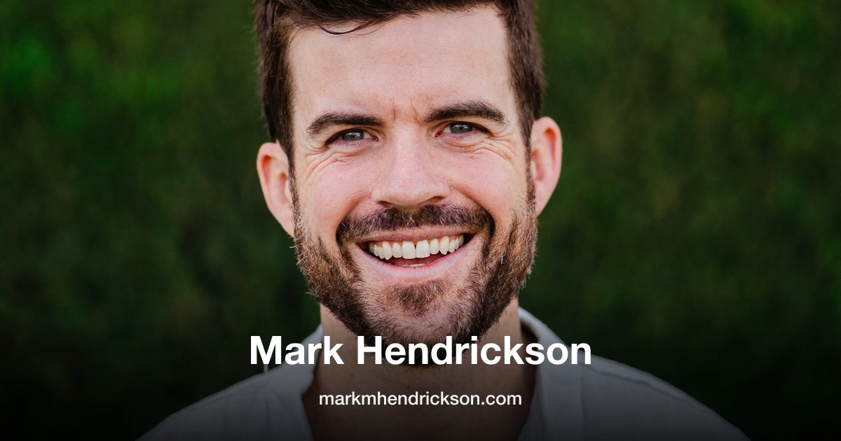 Mark Hendrickson — Building sovereign memory infrastructure for agentic ...