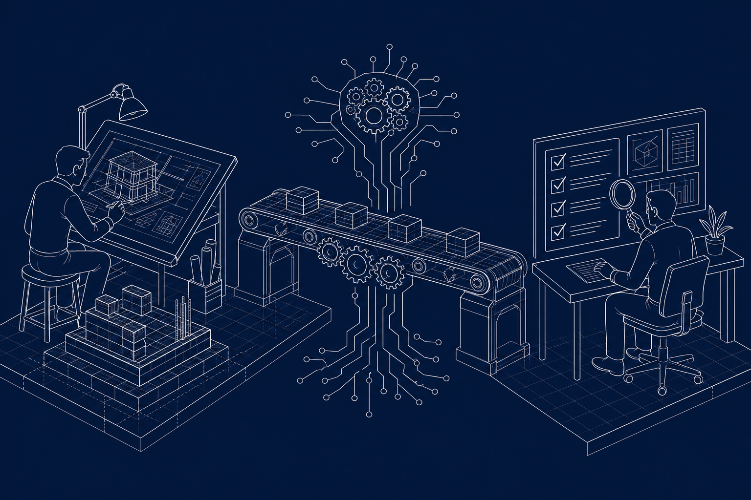 The Human Inversion — series illustration