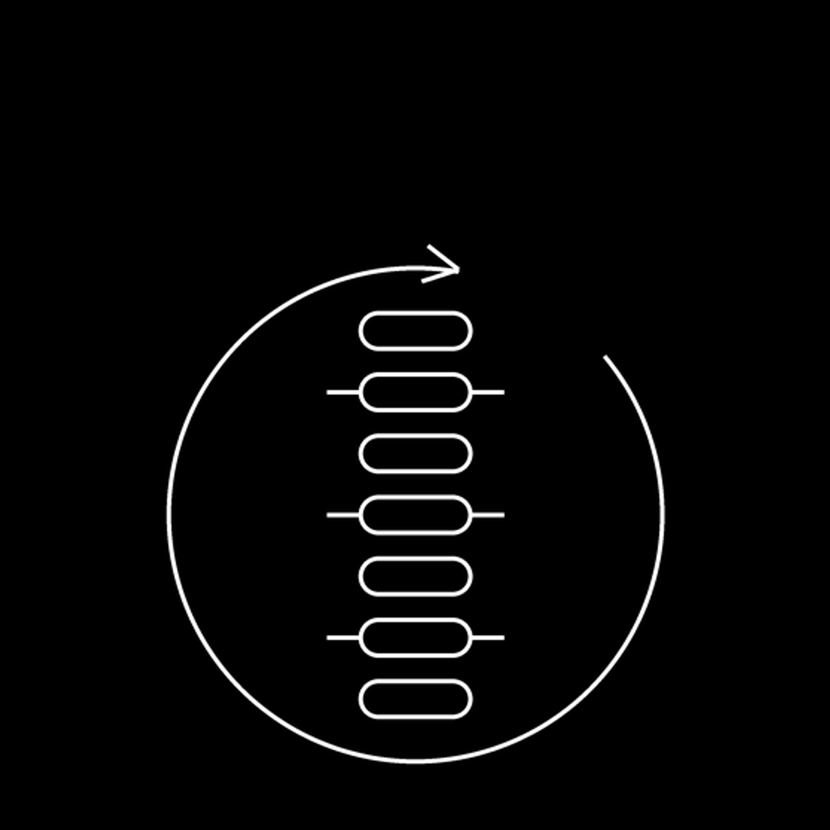 The spine of the loop